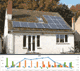 A to B House with solar panels